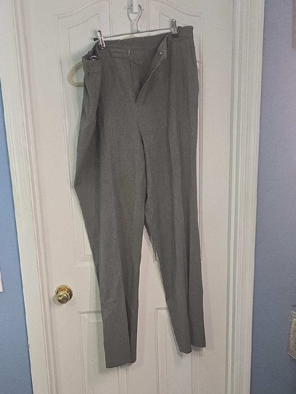 Ralph Lauren Men's Charcoal Gray Dress Trousers